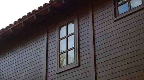 Window in a cottage Stock Footage 27140764