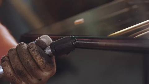 Window creation process, window factory, window manufacturing workflow,.. Stock Footage 277859945