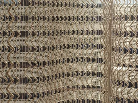 Window curtain background Stock Photos