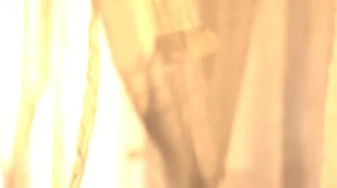 Window Curtains Vídeo Stock 22084094