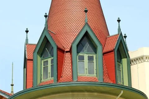 Window on the dome of the palace Foto stock