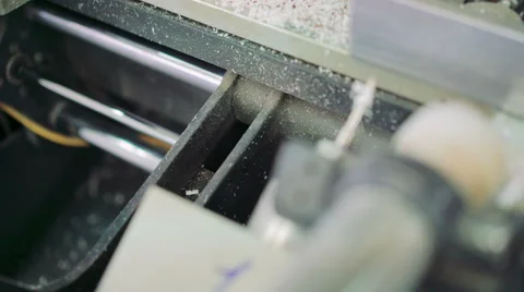 Window drilling machine at the window factory 4K Video stock 62711927