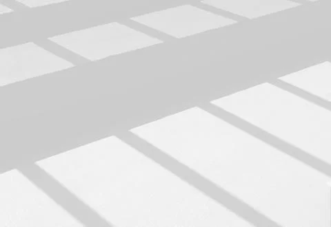 Window drop diagonal shadow on floor Stock Photos