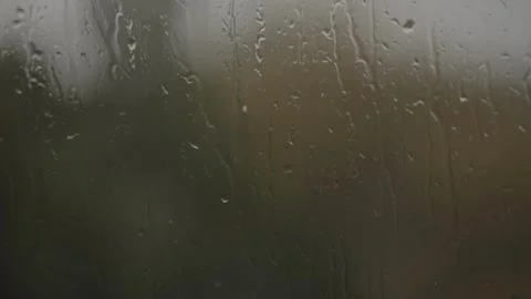 Window, Droplets, Rain, Rainy Day Stock Footage 314842962
