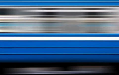 Window of electric train Stock Photos