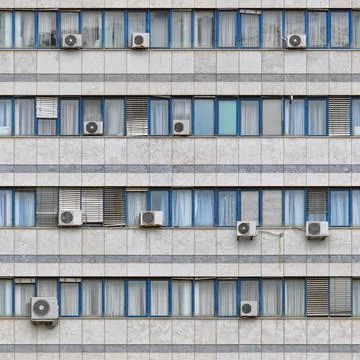 Window Facade Pattern Stock Photos