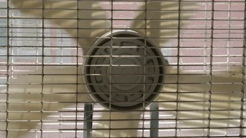 Window Fan 4K Stock Footage 137983141