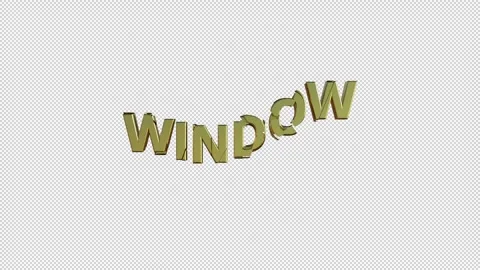 WINDOW Stock Footage 307982440