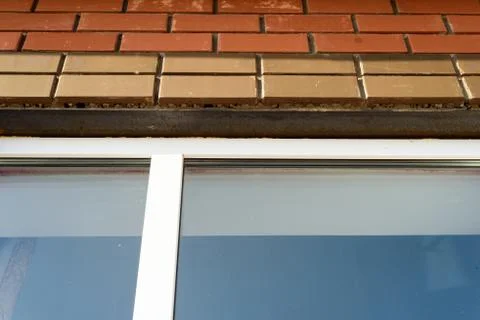 Window Frame of House Stock Photos
