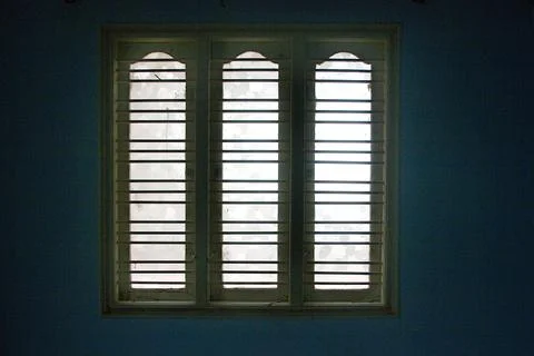 Window Frame Inside Room Stock Photos