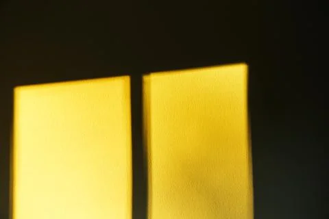 Window frame as shadow on the wall, crime Stock Photos