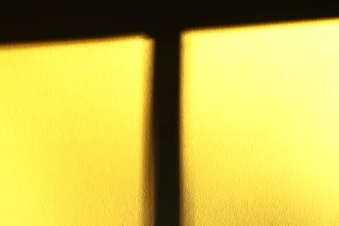 Window frame as shadow on the wall, crime Stock Photos