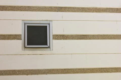 Window frame on wall Stock Photos