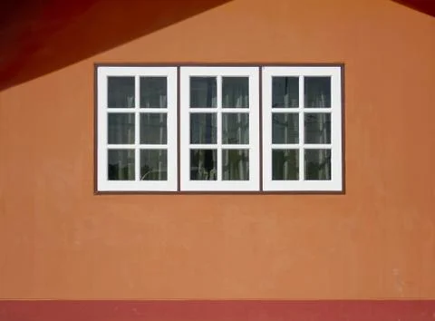 Window front home Stock Photos