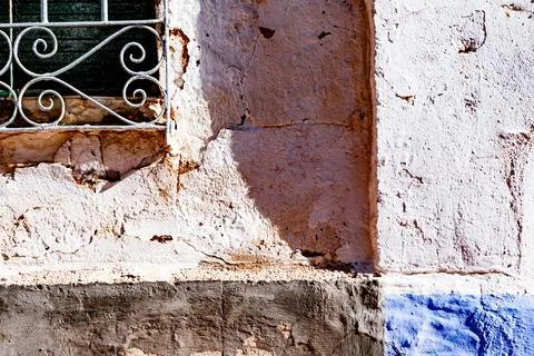 Window with grille in Alhambra Stock Photos