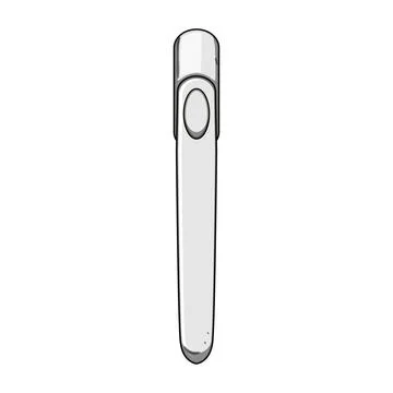 Window handle mechanism for home security Illustration
