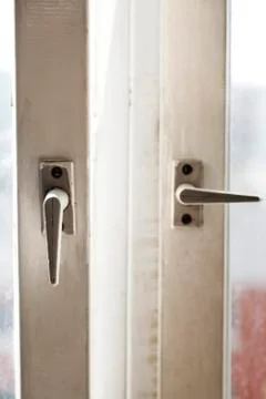 Window handles Stock Photos