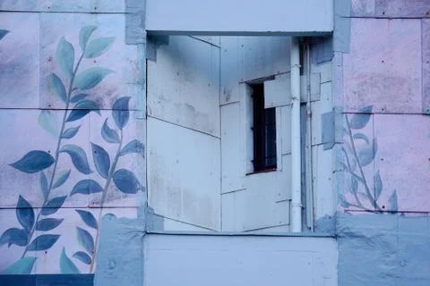 Window in the house Stock Photos