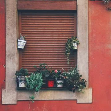 Window in the house Foto stock