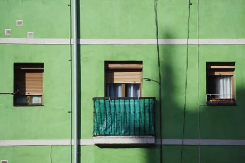 Window in the house Stock Photos