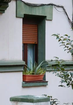 Window in the house Stock Photos