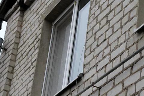 Window in the house 库存照片