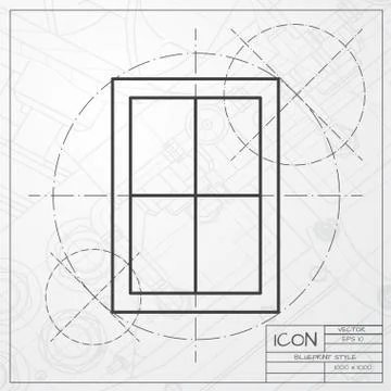 Window icon Stock Illustration