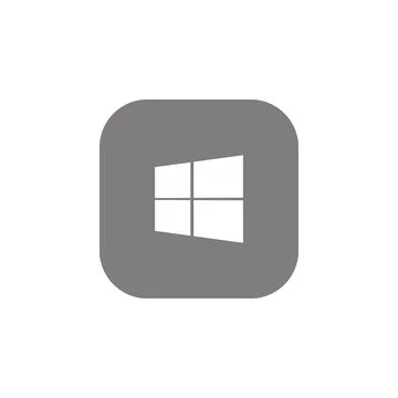 Window icon. Simple web black icon, can be used as web element icon Stock Illustration