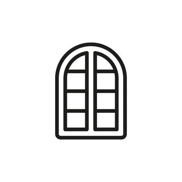 Window icon vector design templates simple and modern Stock Illustration