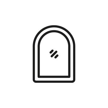 Window icon vector design templates simple and modern Ilustración de archivo