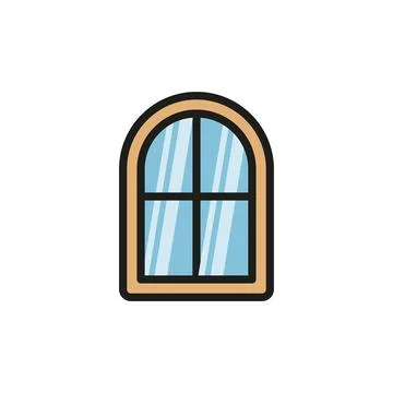 Window icon vector design templates simple and modern Ilustración de archivo