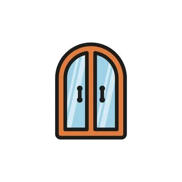 Window icon vector design templates simple and modern Stock Illustration