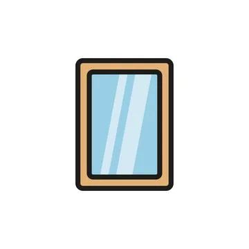 Window icon vector design templates simple and modern Stock Illustration