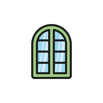 Window icon vector design templates simple and modern Stock Illustration
