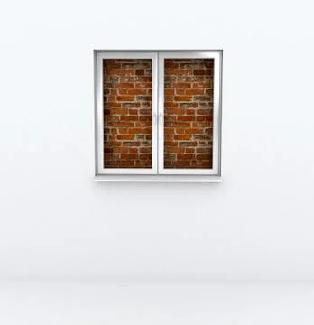 The window Stock Illustration
