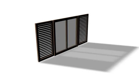 Window Stock Illustration