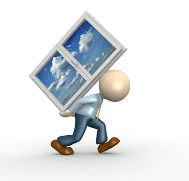 Window Stock Illustration