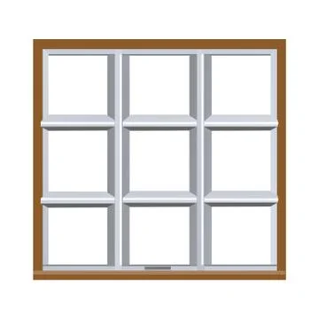 Window Stock Illustration