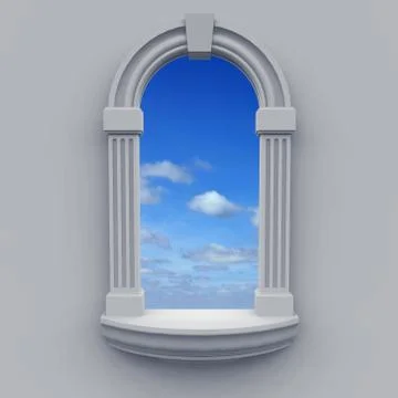 Window Stock Illustration
