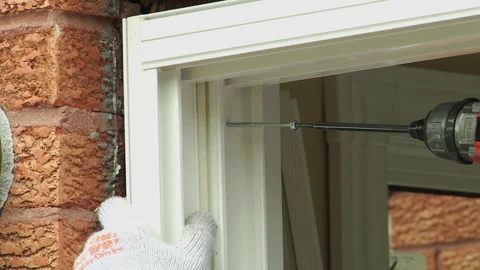 Window installation Stock Footage 133617714