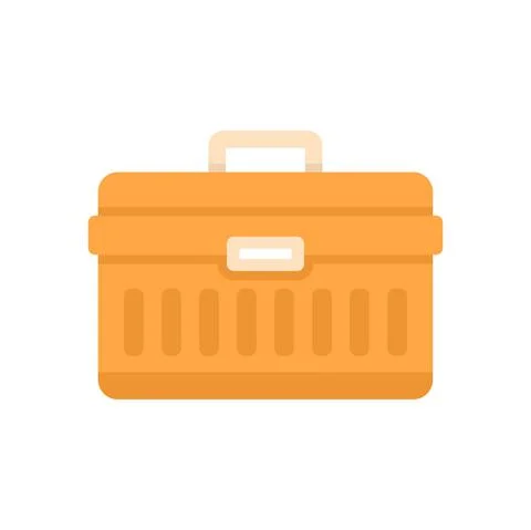 Window installation tool box icon flat isolated vector 스톡 일러스트
