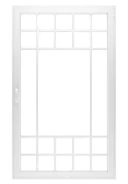 Window isolated on white background. 3d illustration Stock Illustration