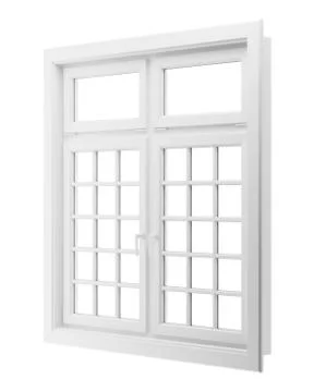 Window isolated on white background Stock Illustration