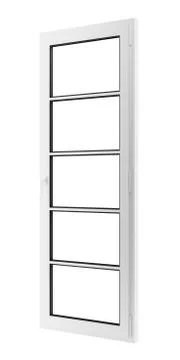 Window isolated on white background Stock Illustration