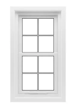Window isolated on white background Stock Illustration