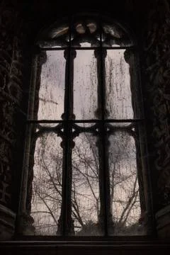 Window in Jeronimos Monastery Stock Photos