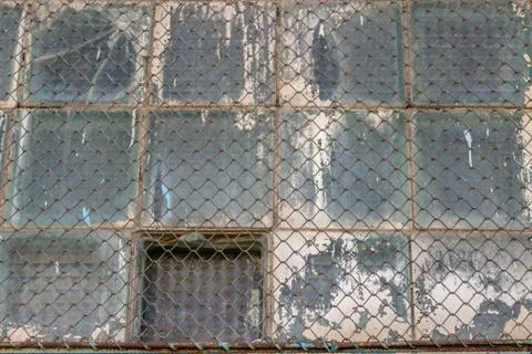 Window with a lattice Stock Photos