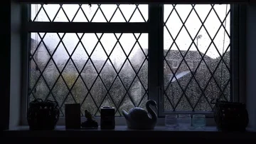 Window with light rain Video stock 85704309