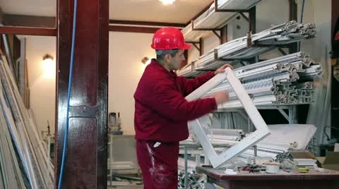 Window Manufacturing Stock Footage 20616133