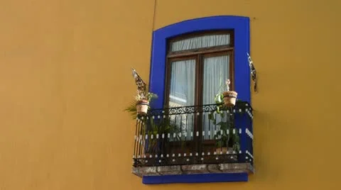 Window in mexico Stock Footage 10734517